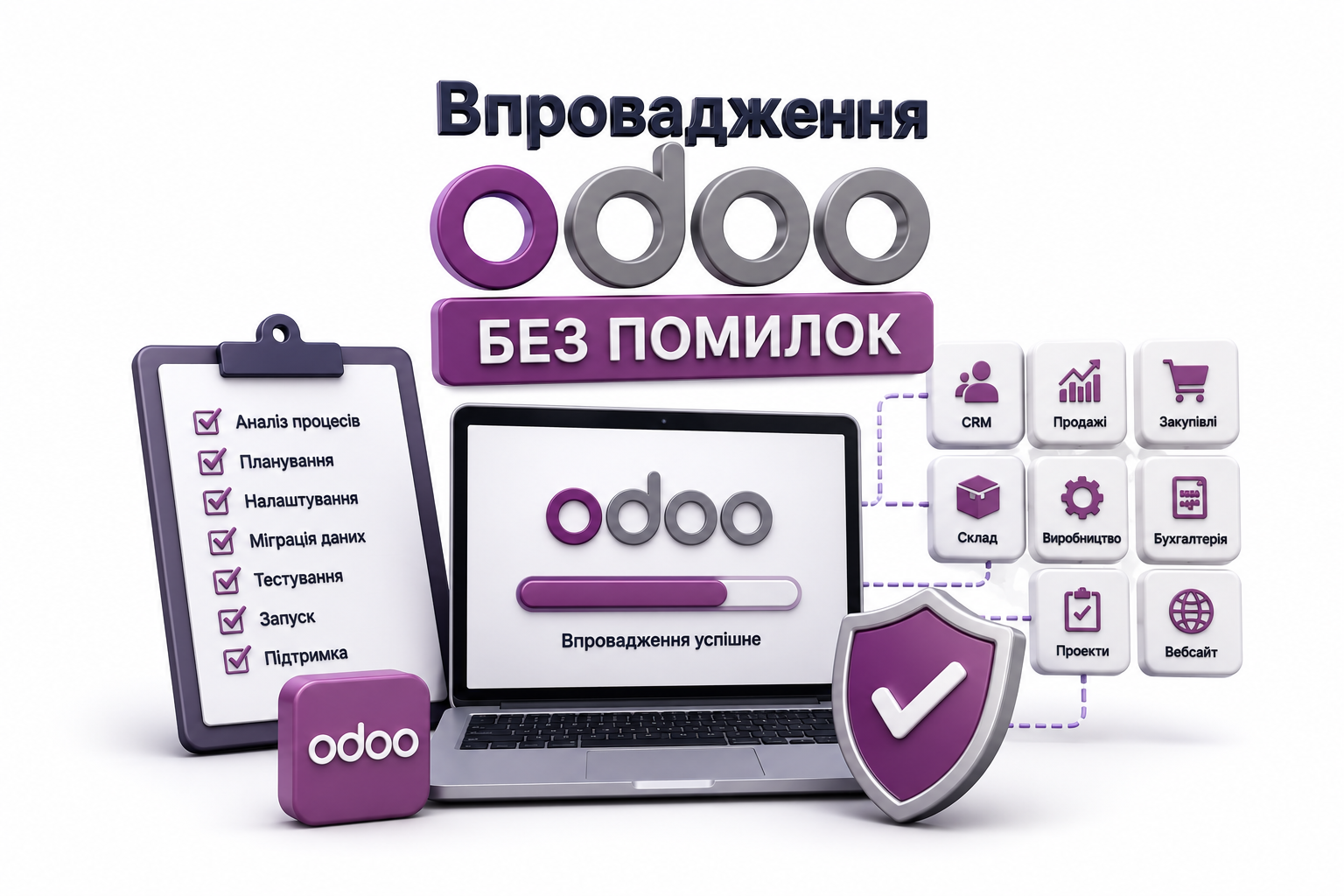 Впровадження Odoo без помилок