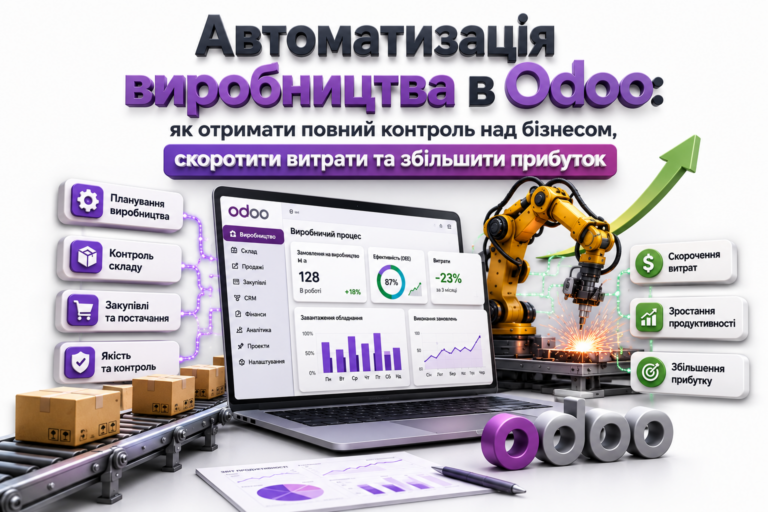 Автоматизація виробництва в Odoo