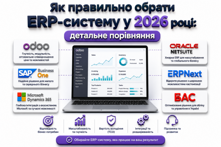 Odoo Online чи Odoo.sh: як обрати хмарну платформу для бізнесу та не переплачувати за автоматизацію