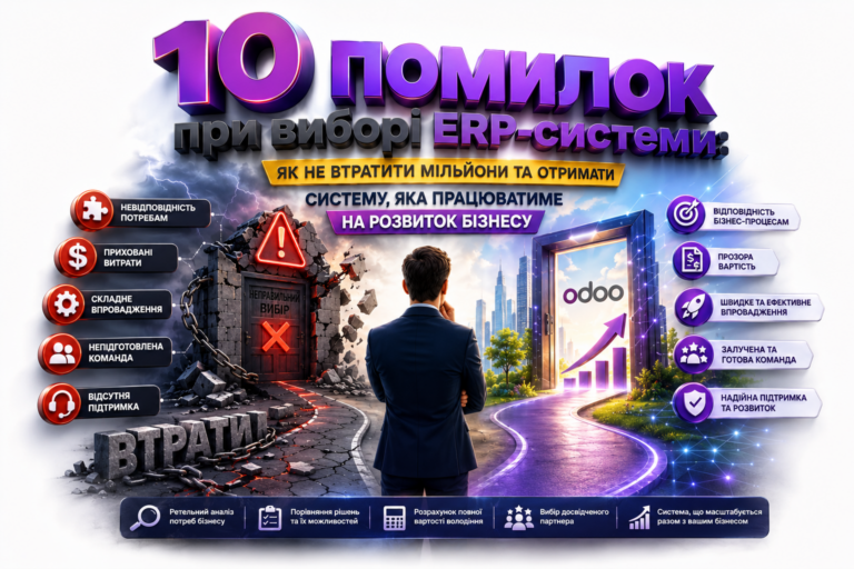 10 помилок при виборі ERP-системи