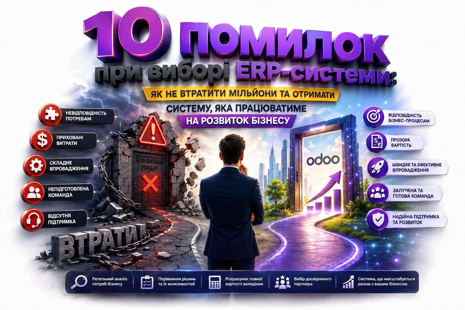 10 помилок при виборі ERP-системи